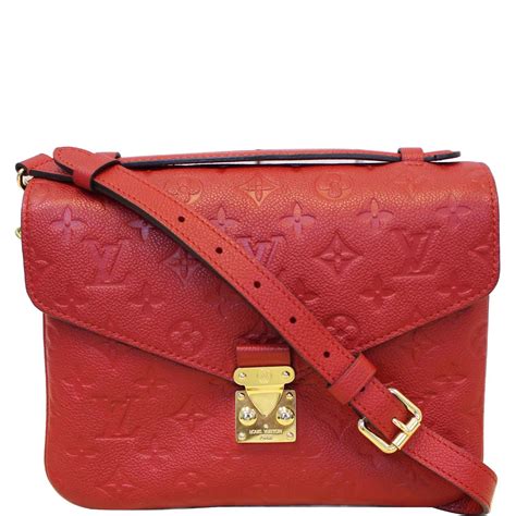 louis vuitton crossbody gold chain red